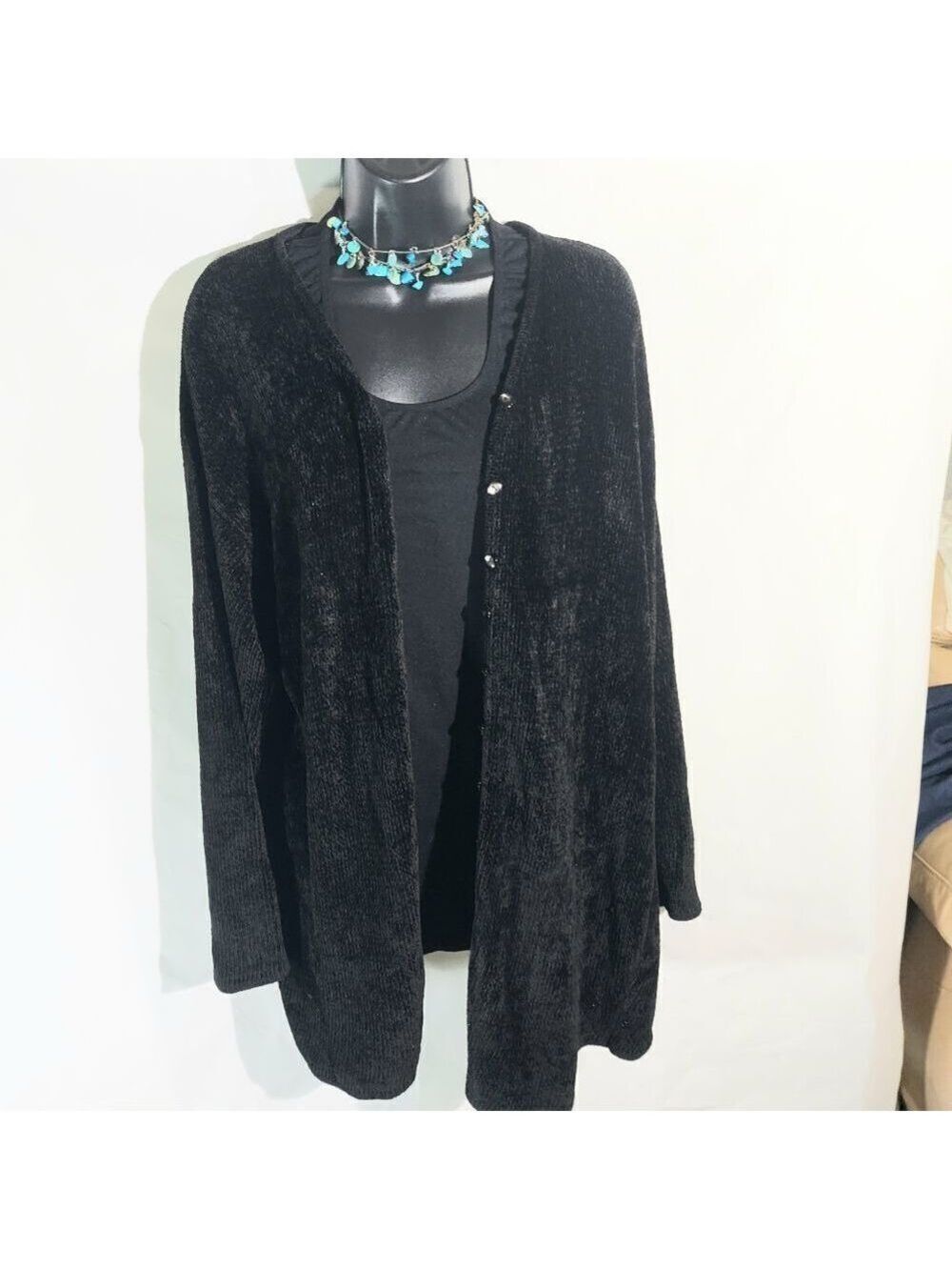 Charter Club Button Down Cropped Cardigan Size 2X